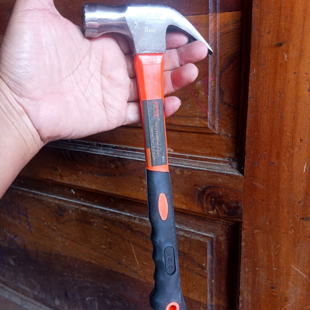 Palu besi tipe tanduk kambing VPR 8 oz