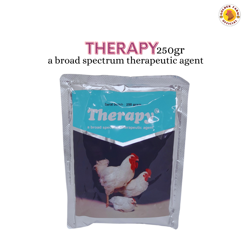 Therapy 250 gr Medion  Antibiotik Peranafasan Ayam