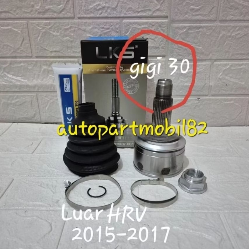 CV Joint Luar As Roda As Kopel Luar Honda HRV Tahun 2015-2017