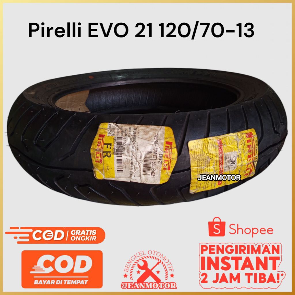 Ban Motor Pirelli EVO 21 120/70-13 Ring 13 Tubeless Nmax PCX ADV ORIGINAL
