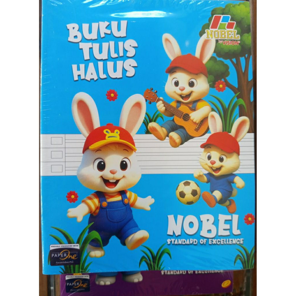 

Buku Tulis Halus/Buku Halus 3 kolom NOBEL By VISION 10x38 lembar