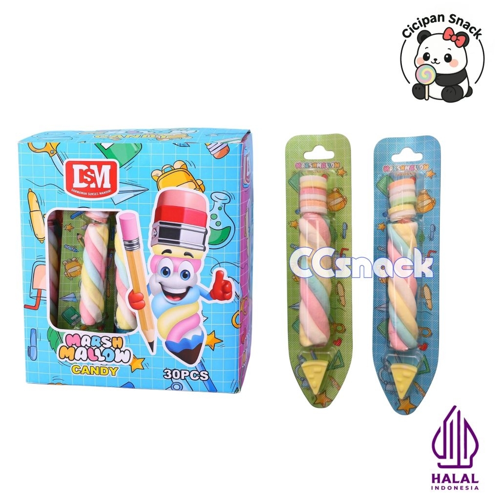 

DSM PENSIL MARSHMALLOW BOX ISI 30