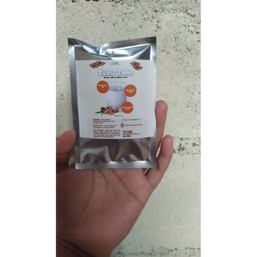 

Susu Jahe Sachet Penghangat Badan dan imunitas tubuh