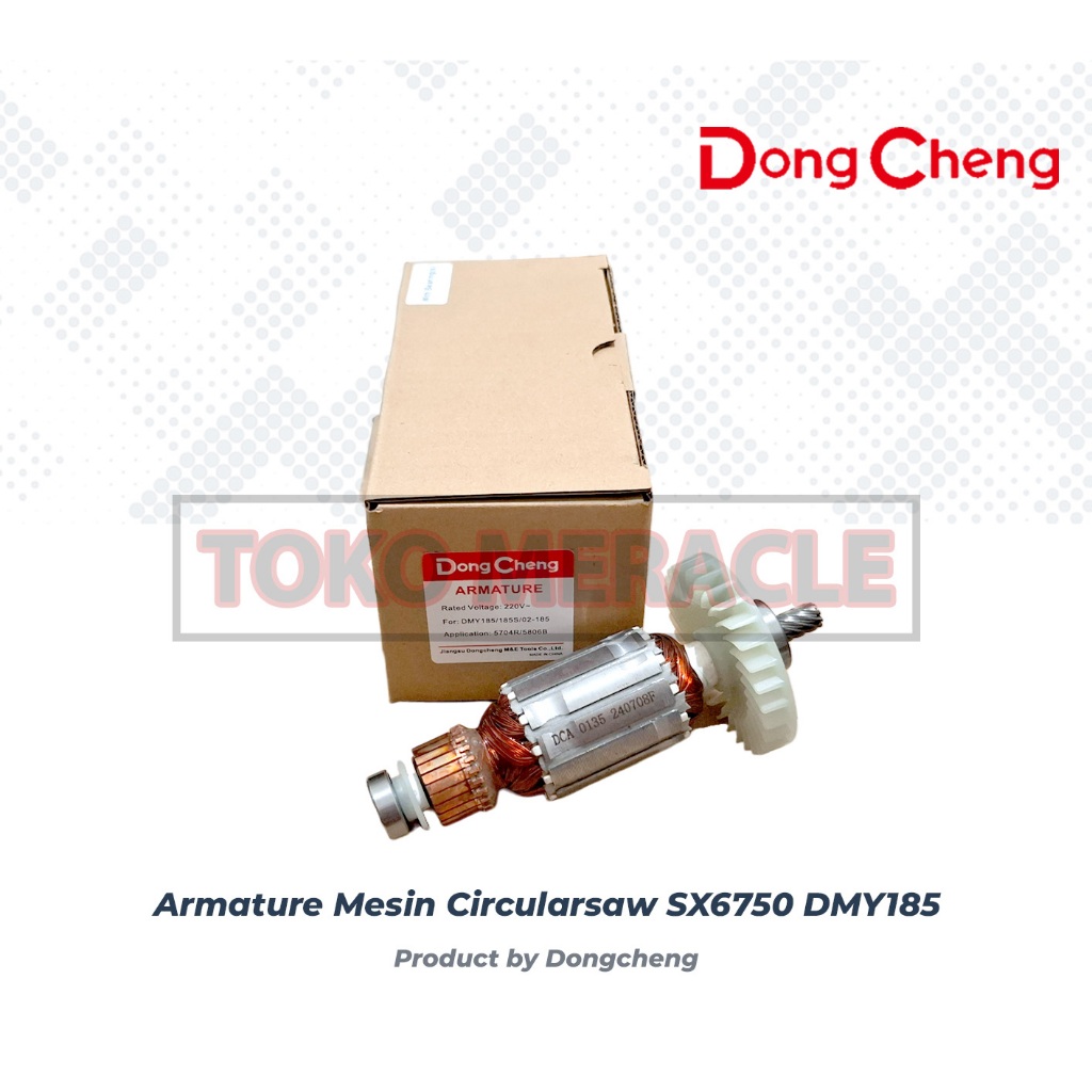 [ARMATURE] Dongcheng Armature DMY185 SX6750 Circularsaw - Angker Rotor Mesin Serkel SUMO Dongcheng