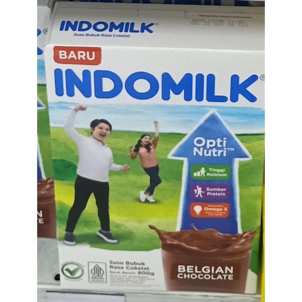 

Indomilk Susu Nutrisi Belgian Chocolate Box Cokelat 800 Gr