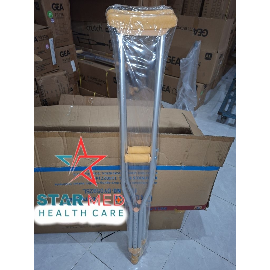Tongkat Ketiak OneHealth M / ONEHEALTH Tongkat Ketiak Ukuran M Crutch Kruk One Health KY 925 L / Kru