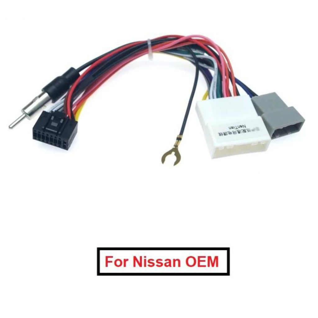 Kabel Soket Socket Head Unit Tape Double Din Android Universal Mobil Nissan March Grand Livina Evali