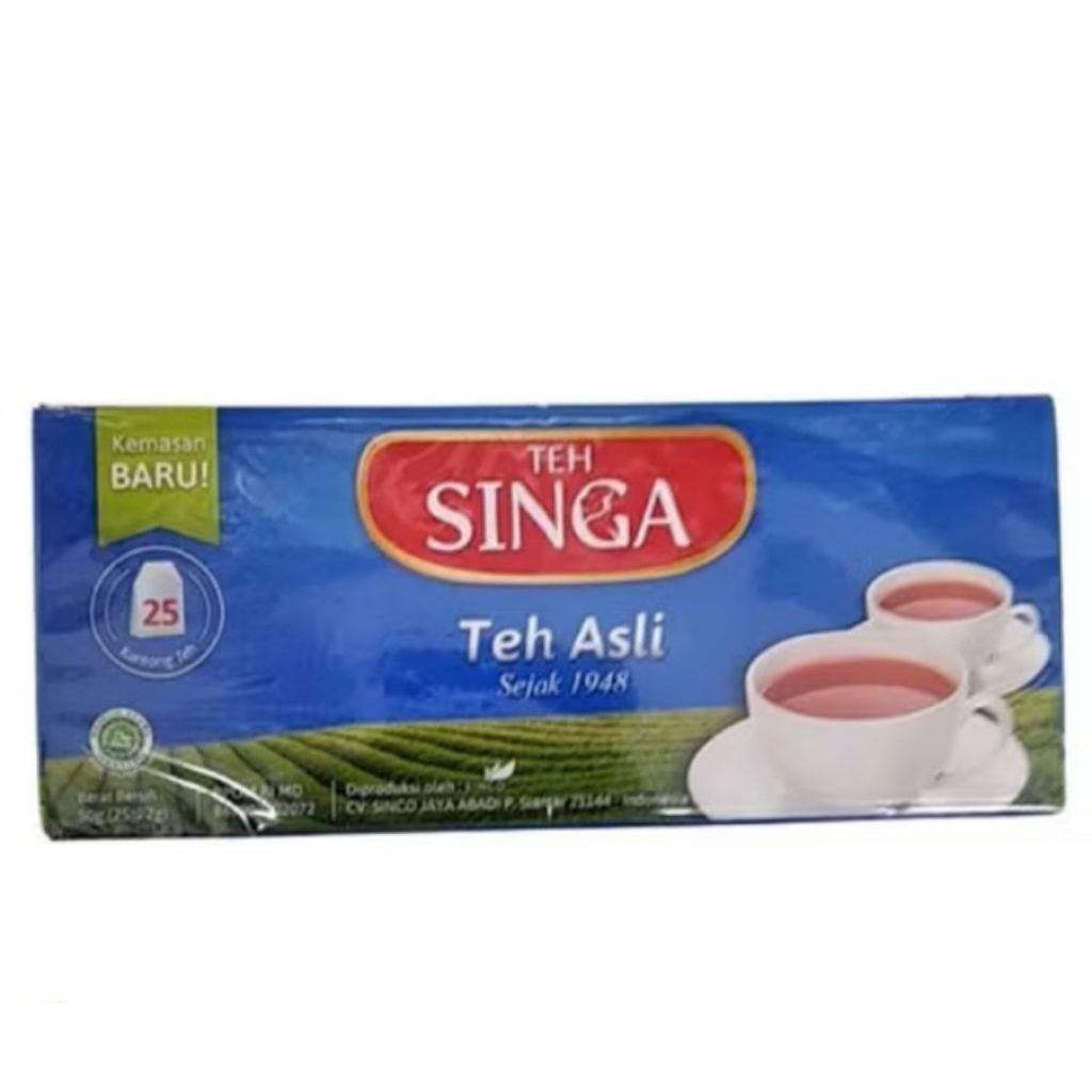 

Teh Singa 25 Gram | Teh Singa Celup 50 Gram x 25's