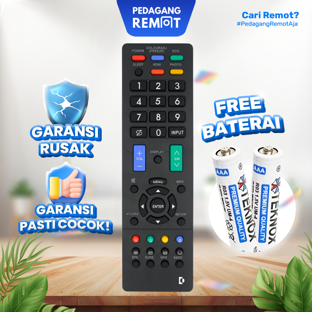 Remot Remote TV Sharp Aquos Digital LCD LED GB225WJSA