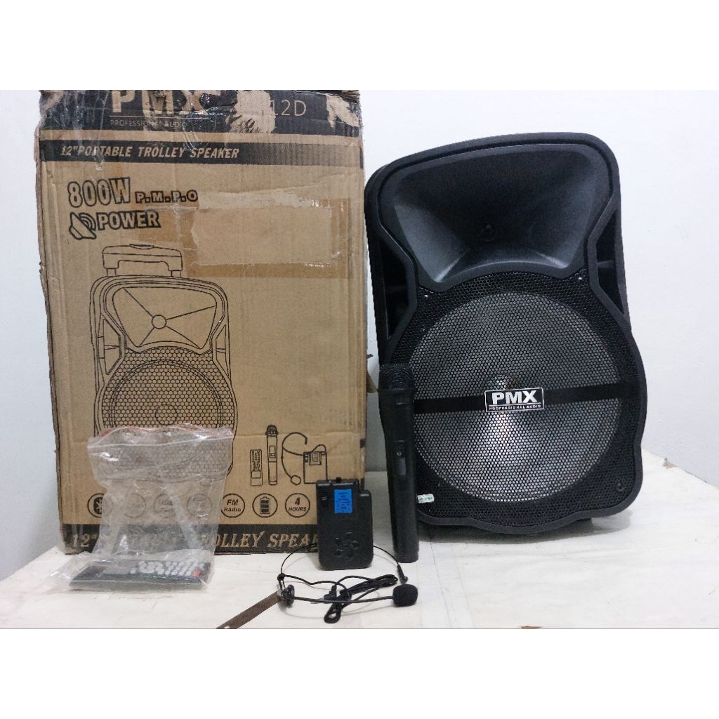 Speaker Portable PMX 12" PA 12D