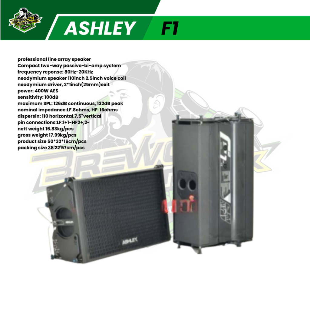 BREWOG SECOND ORIGINAL LINE ARRAY ASHLEY F1