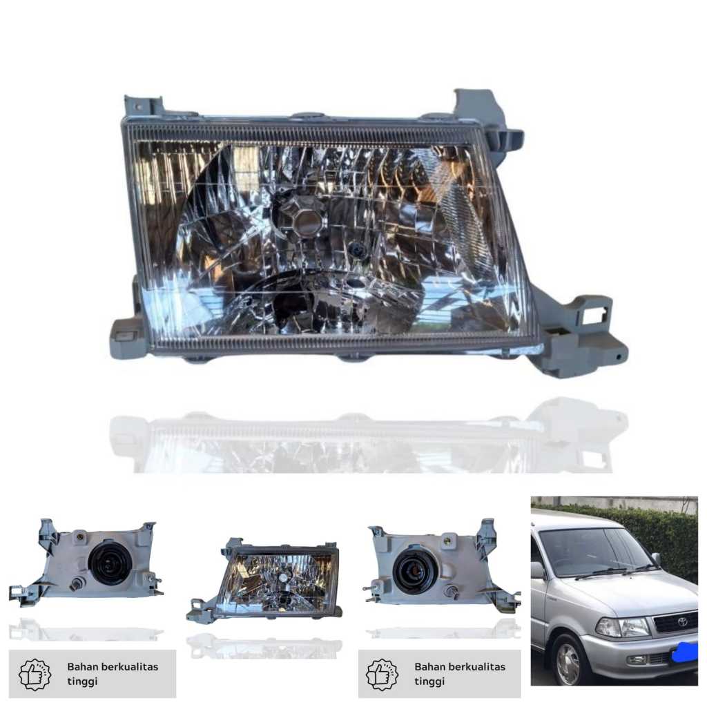 HEADLAMP LAMPU DEPAN KIJANG KAPSUL 2000 MERK TYC