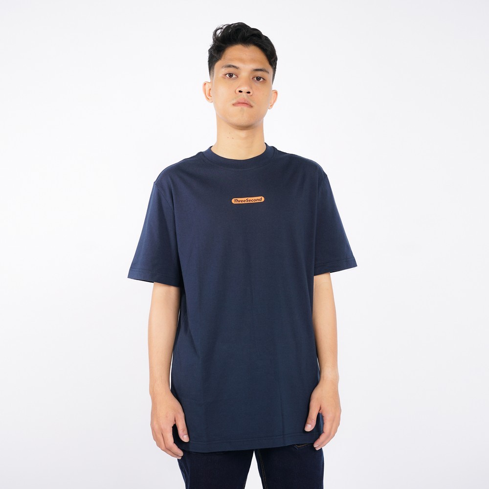 3Second Kaos Pria Lengan Pendek Regular Fit Katun Youth Culture OL-C400525