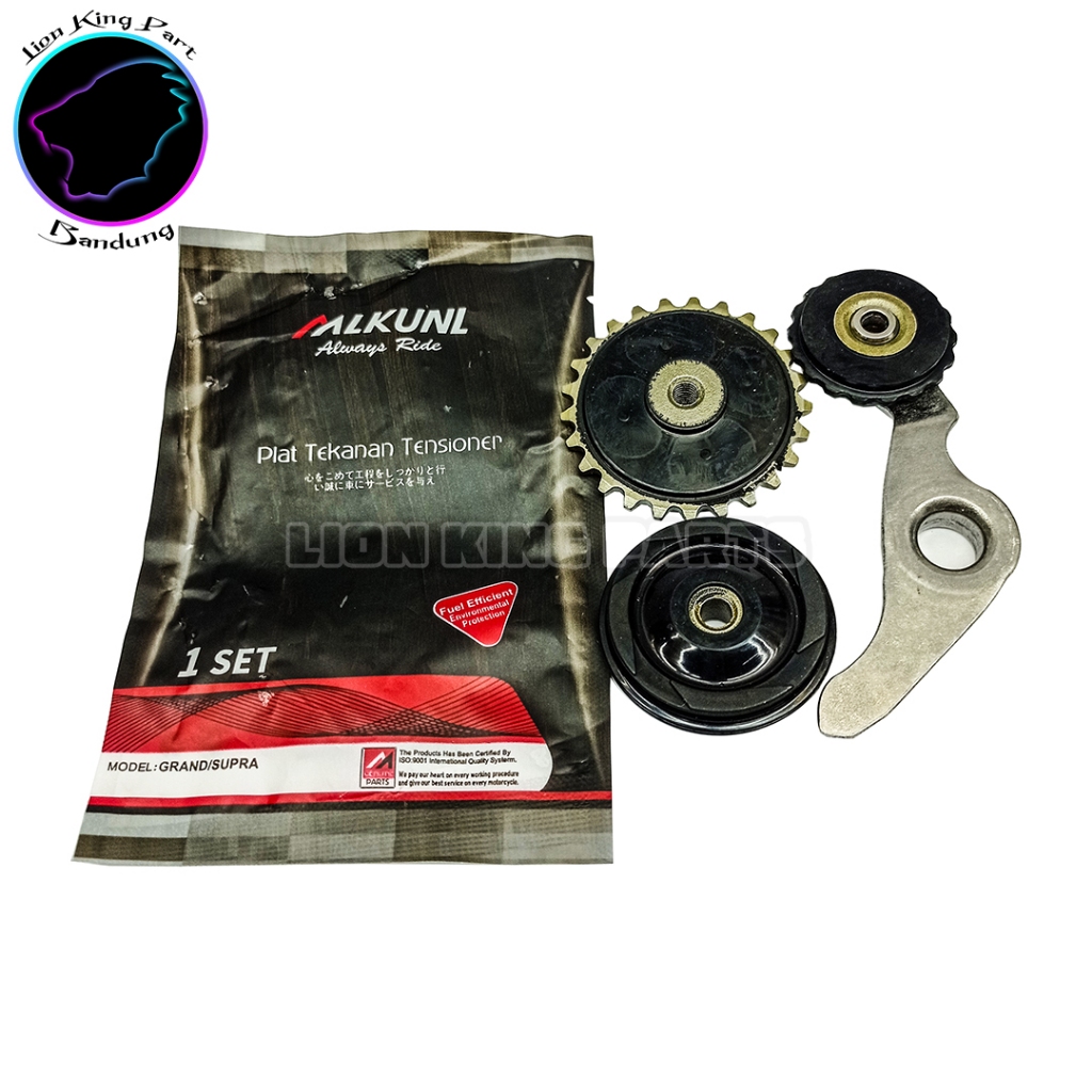 ROLL KETENG ROL PLAT TEKANAN TENSIONER GRAND/SUPRA  MLKUNL