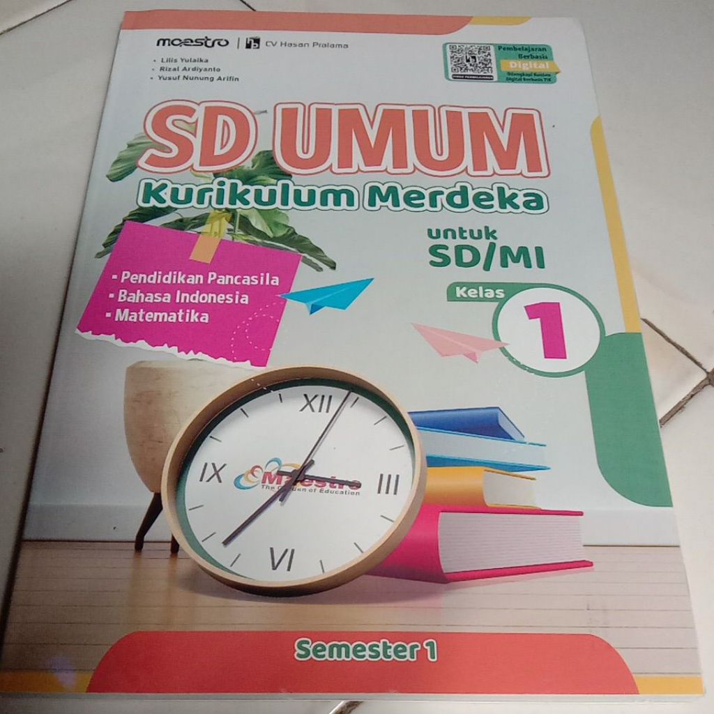 BUKU SD UMUM KURIKULUM MERDEKA SD MI KELAS 1 SEMESTER 1, buku secand