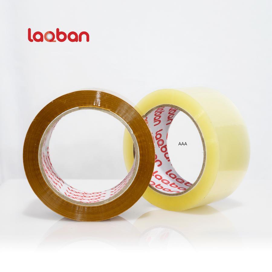 

Lakban Laqban Bening & Coklat 45 mm x 100 yard