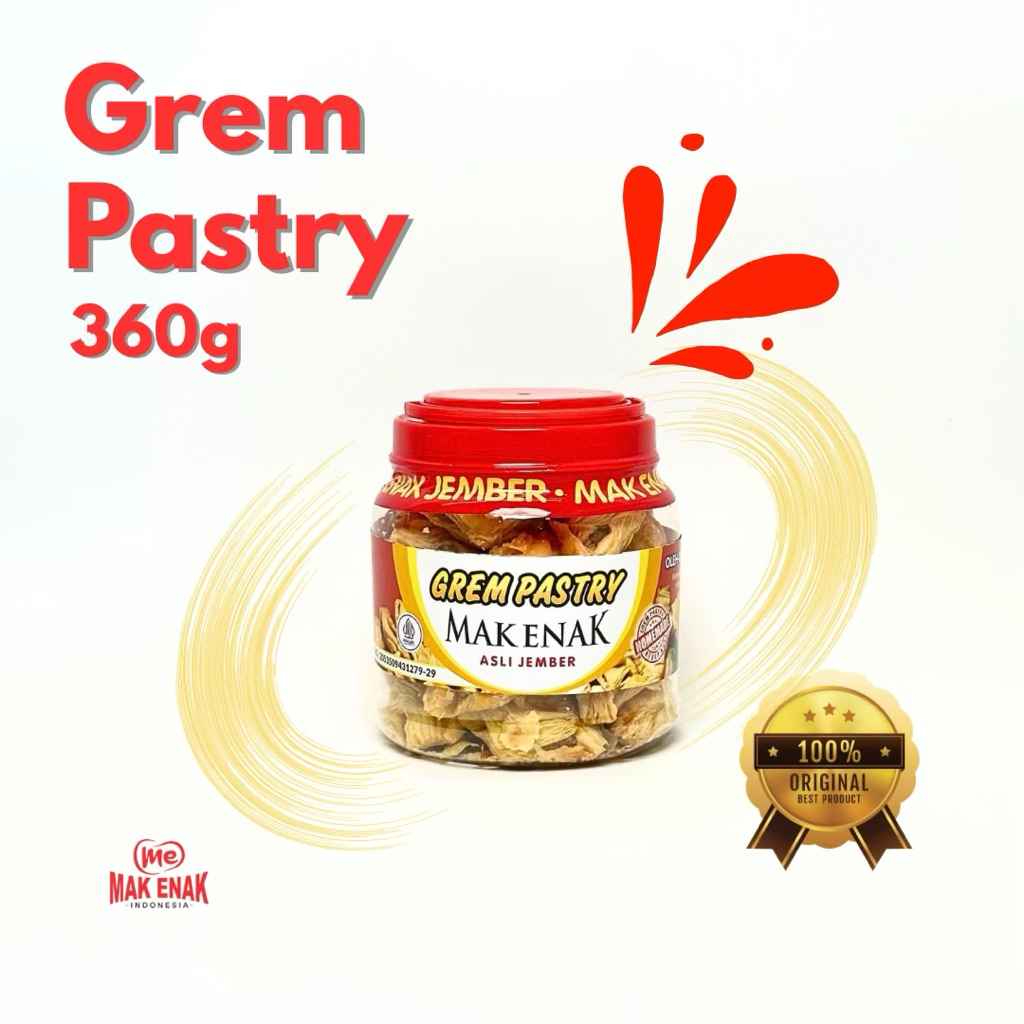 

GREM PASTRY 360 GRAM | MAK ENAK INDONESIA | MASJID ALFAWWAZ BAROKAH