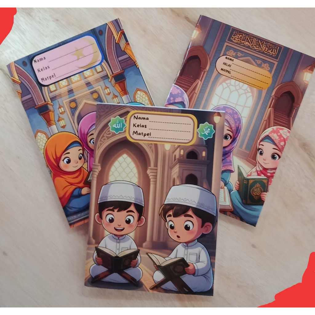 

Buku Tulis Kostum kartun