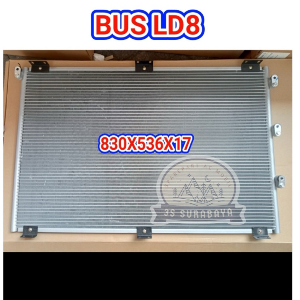 Kondensor Bus LD8 Ac mobil Condensor LD-8 (Baru/New)