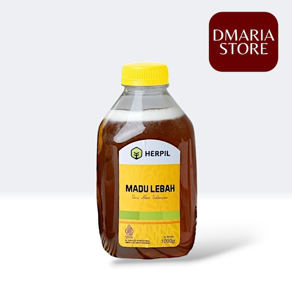 

HERPIL Madu Lebah 1kg | Madu Murni Fresh Nektar Multiflora 100% Dikemas di Peternakan
