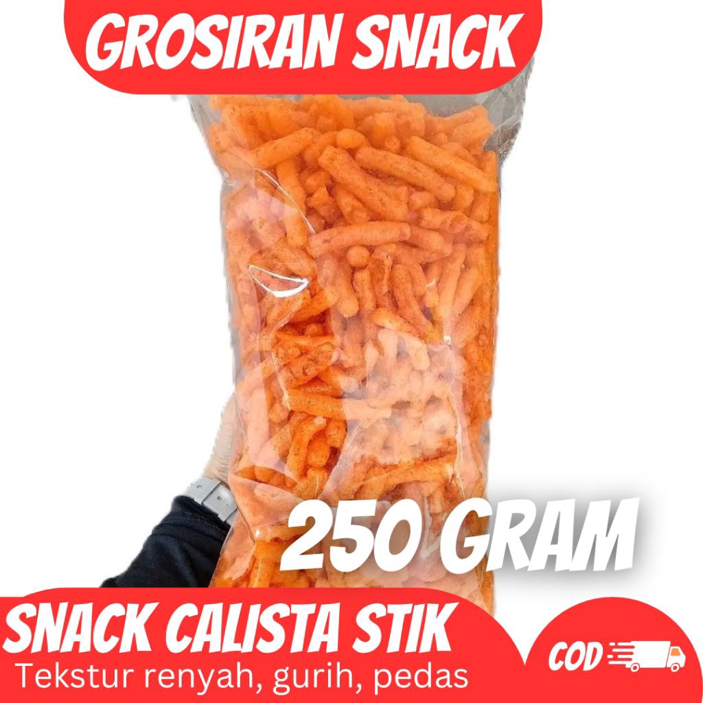 

250 GRAM Snack Calista Stik Pedas