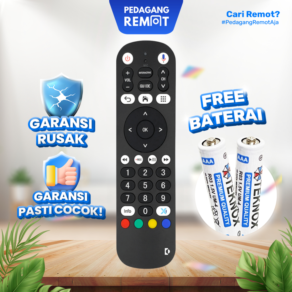 Remot Remote Receiver Parabola Firstmedia / First Media X1 SmartBox 4K Prime Original