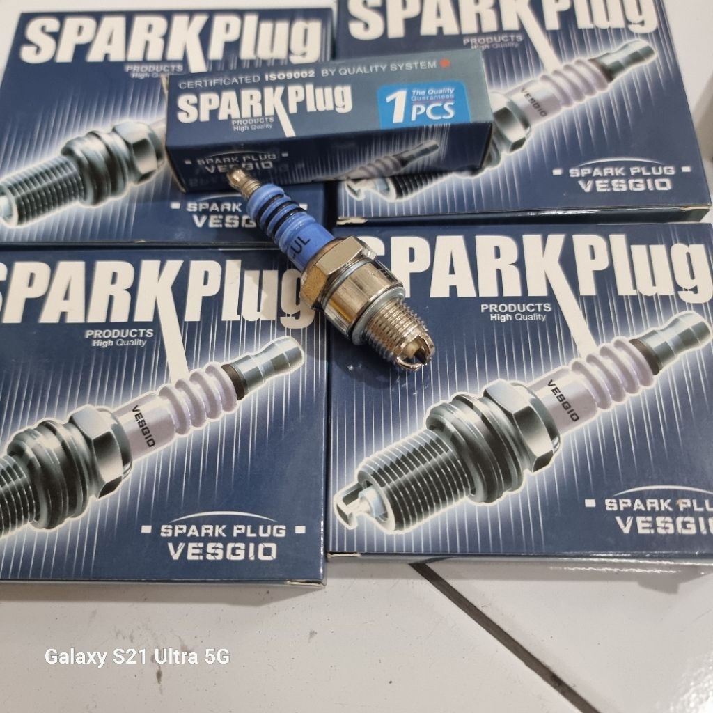 Busi racing vespa drat pendek VESGIO kaki 3