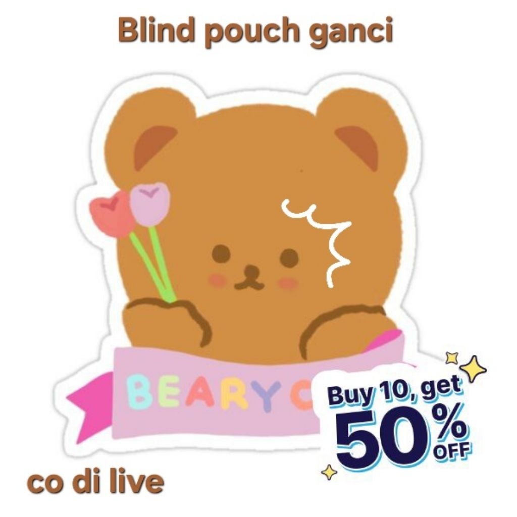 Blind pouch gantungan kunci gantungan tas gantungan hp co di live