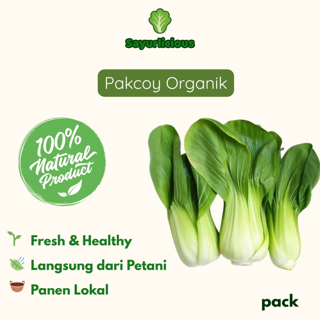 

Pakcoy / Pokcoy Sayur Organik