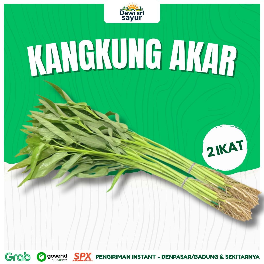 

Kangkung Akar 2 Ikat – Dewi Sri Sayur
