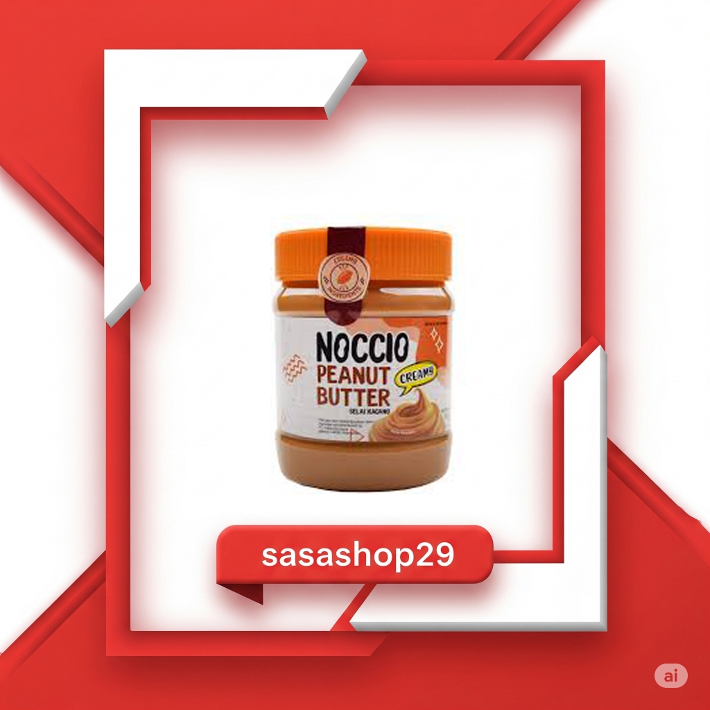 

Noccio Peanut Butter Creamy dan chunky