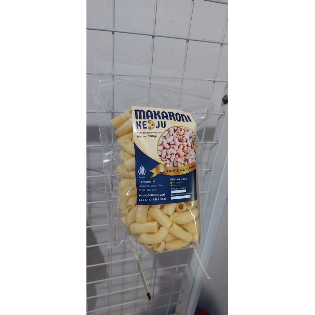 

Lezato Sragen Makaroni Keju 200gr pouch