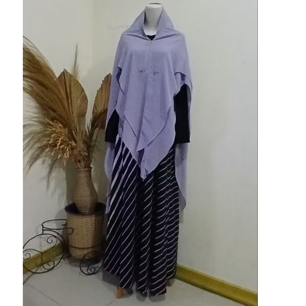 preloved gamis viendra+jilbab syari
