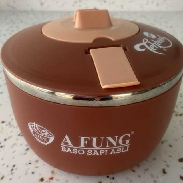 mangkok bakso afung prj jakarta fair 2025 warna coklat ready