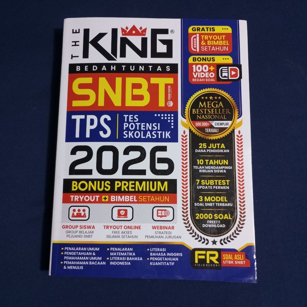 Preloved BUKU THE KING SNBT TPS 2026