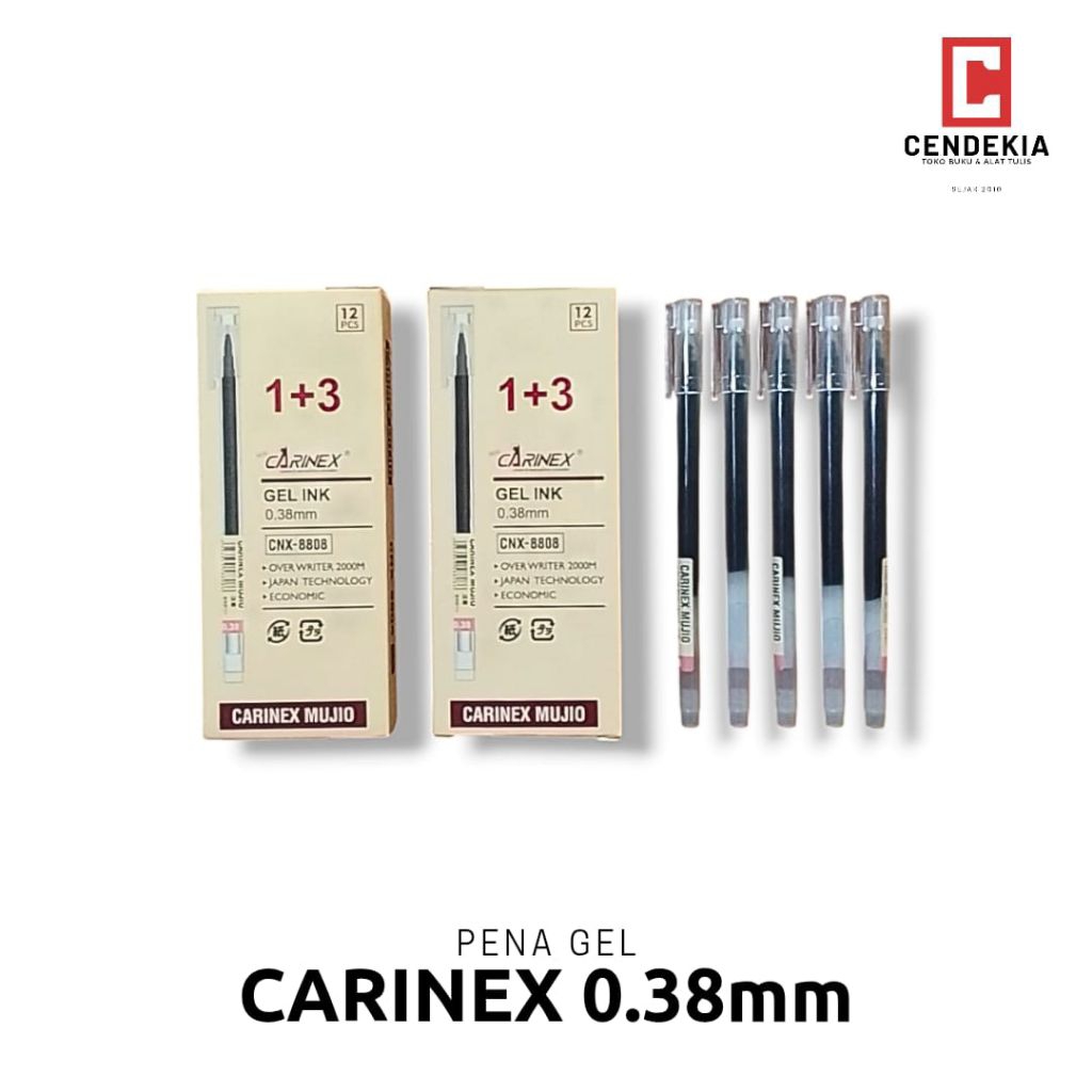 

PENA GEL CARINEX O.38mm