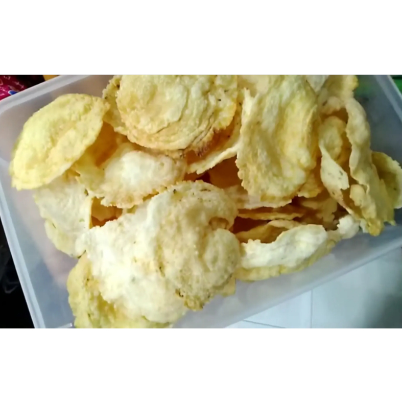 

Keripik Emping Melinjo Asin Gurih 125gr