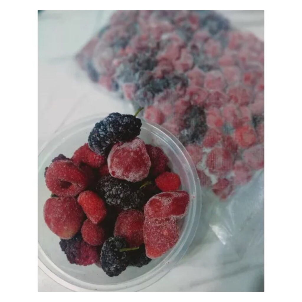 

(IQF) Frozen Mix Berries 500Gram Pack - Frozen Buah Beku