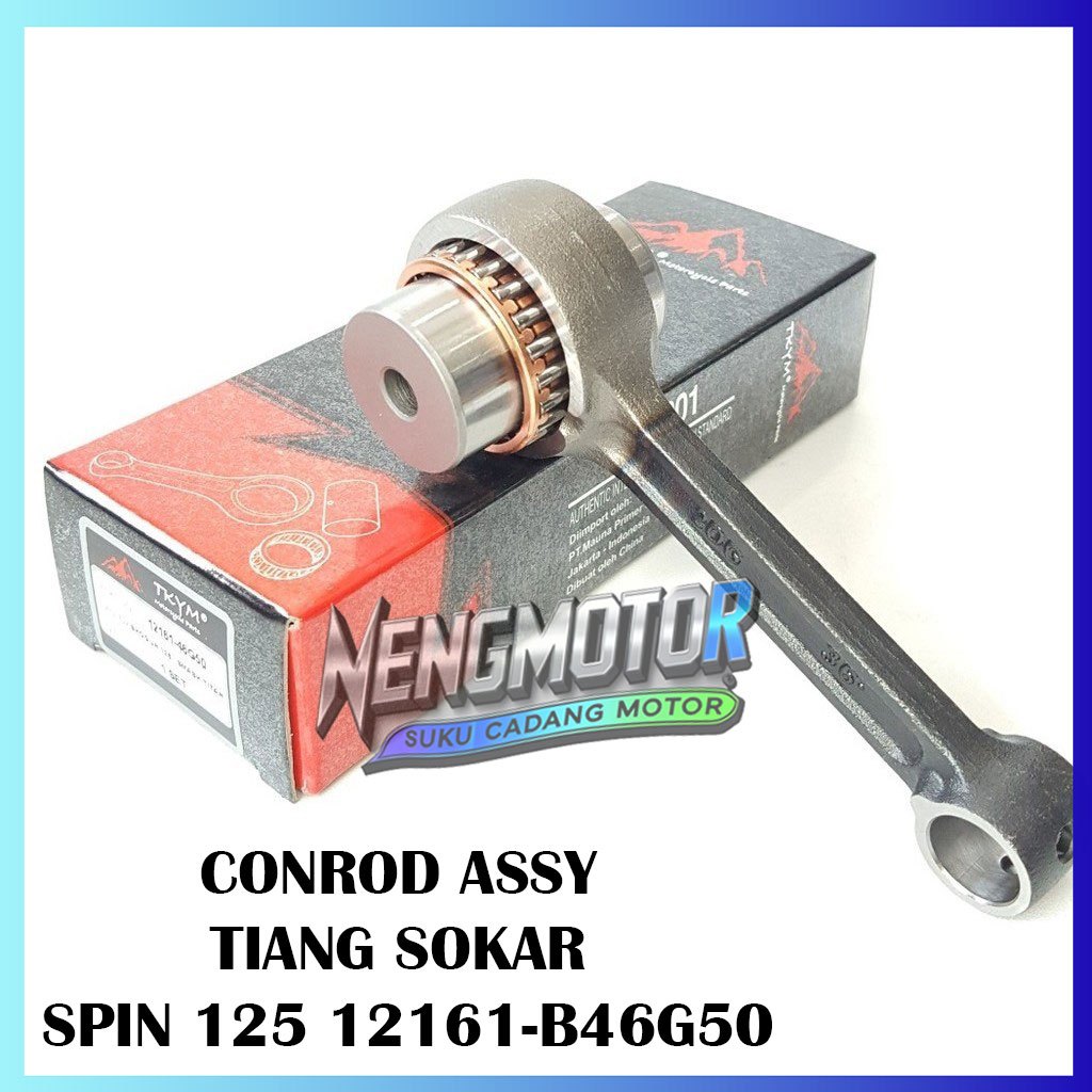 CONROD ASSY STANG SEHER TIANG SOKAR SPIN 125 12161-B46G50 - TAKAYAMA HIGH QUALITY NENGMOTOR