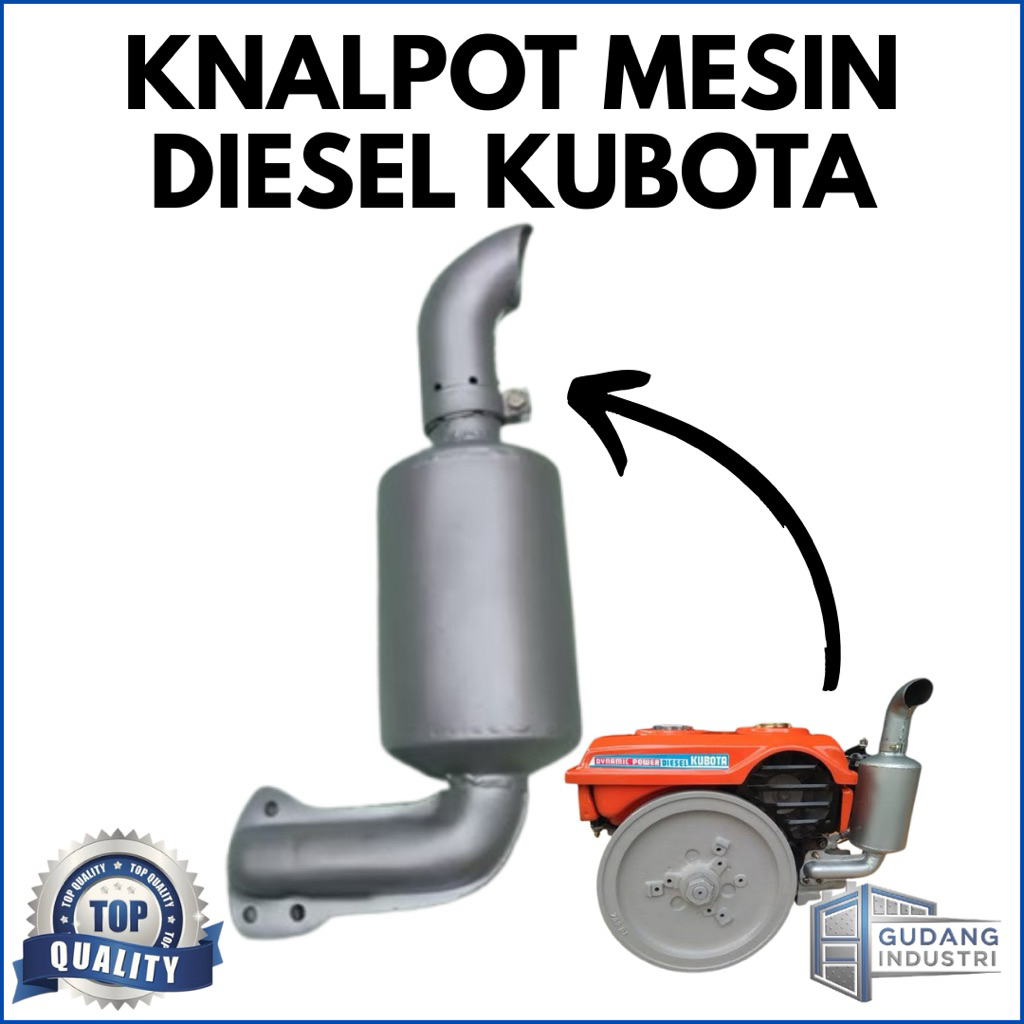Knalpot Diesel Kubota Type RD 85,75,95,110