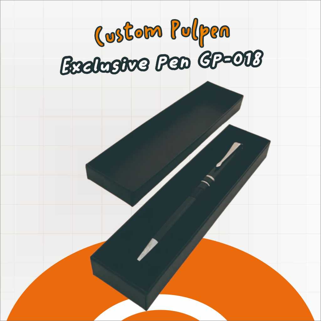 

Pulpen Free Custom + Gift Box Elegan | FREE GRAFIR Nama DAN Logo | Merchandise Perusahaan - Exclusive Pen GP-018