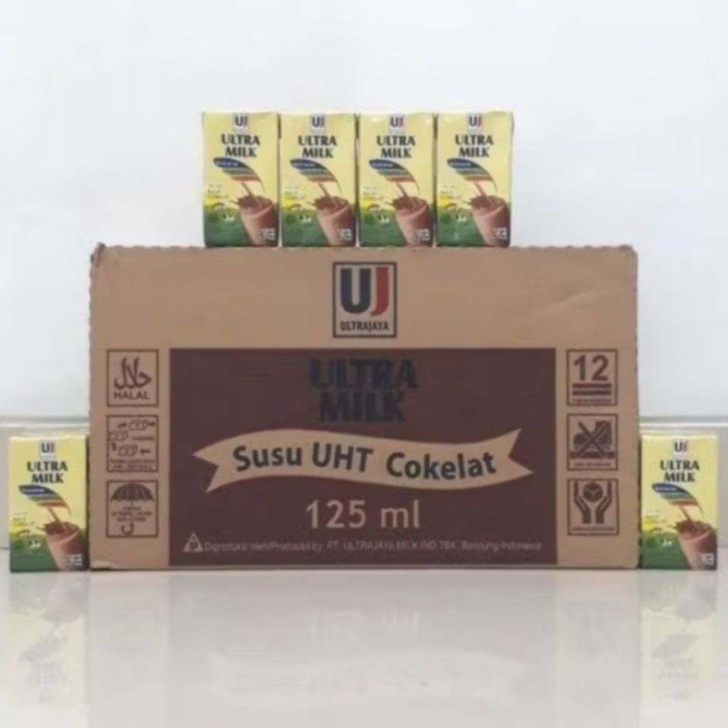 

(1DUS) SUSU ULTRAMILK 125 ML COKLAT/STRAWBERY/ULTRAMILK UHT 125 ML