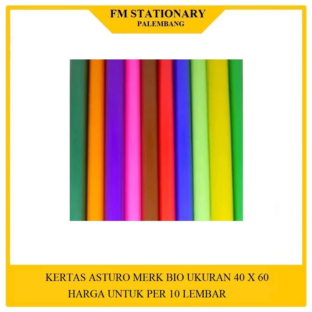 

KERTAS ASTURO (10 LEMBAR)