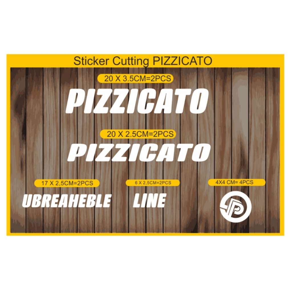 sticker cutting pizzicato sticker sepeda fixie