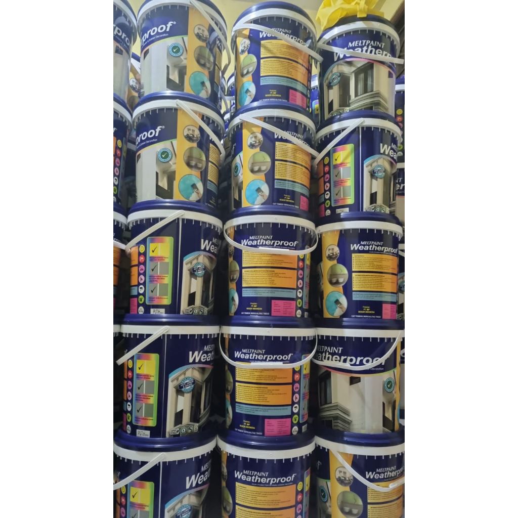 [READY STOCK] CAT TEMBOK MELTPAINT WEATHERPROOF 20KG ORIGINAL not NIPPON DULUX AVITEX