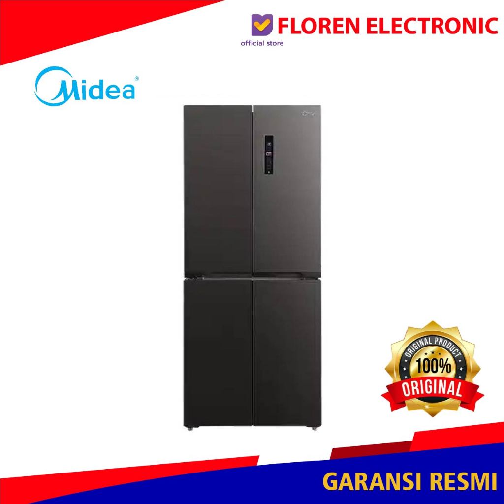 Midea Kulkas Multidoor ( 4 pintu ) Inverter MDRF550FGF28ID 407L