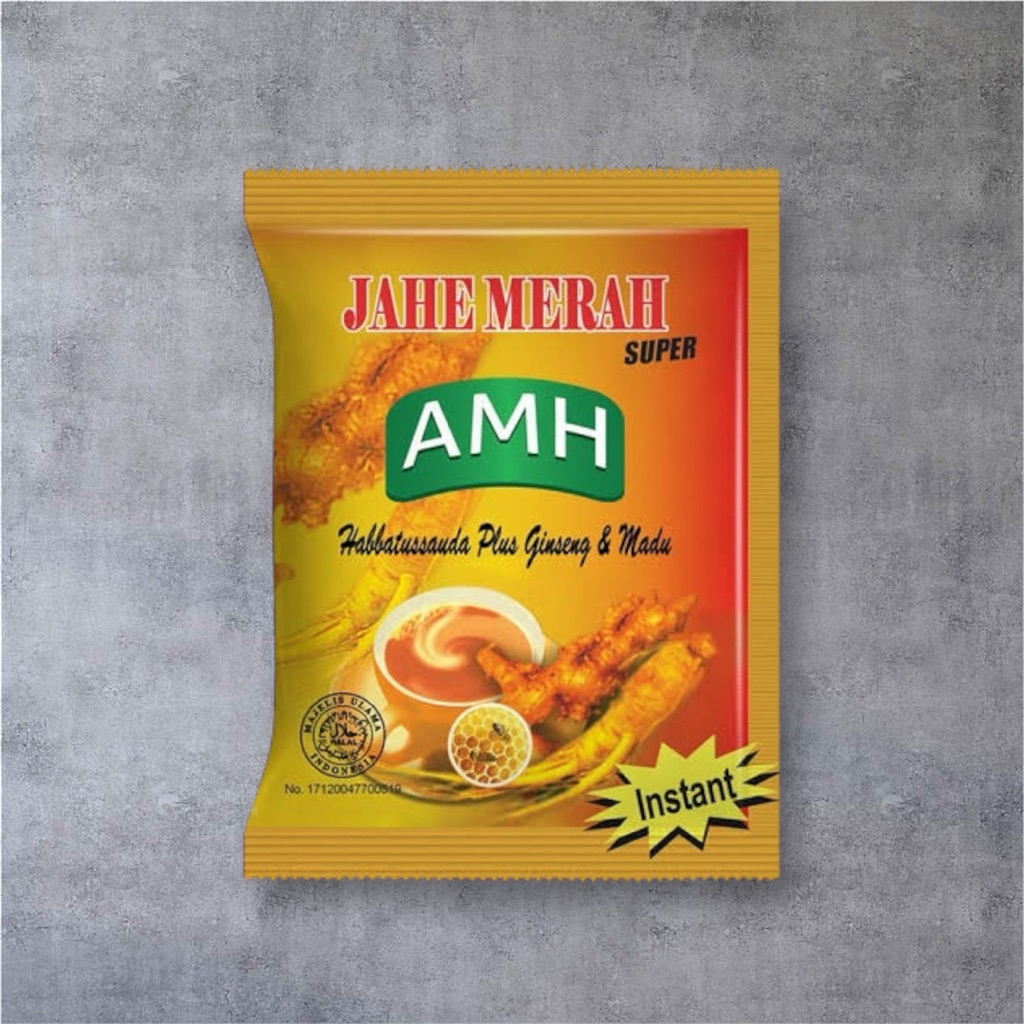 

Jahe Merah AMH Super serenceng isi 10 sachet