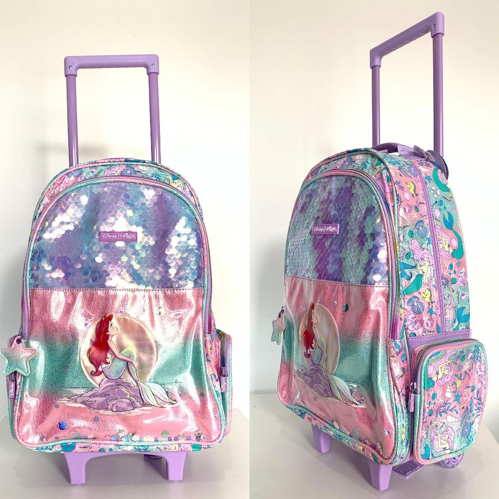 SMIGGLE ARIEL SERIES [mirror]/Trolley Light Backpack/Senior Backpack 3D/Double Decker Strap