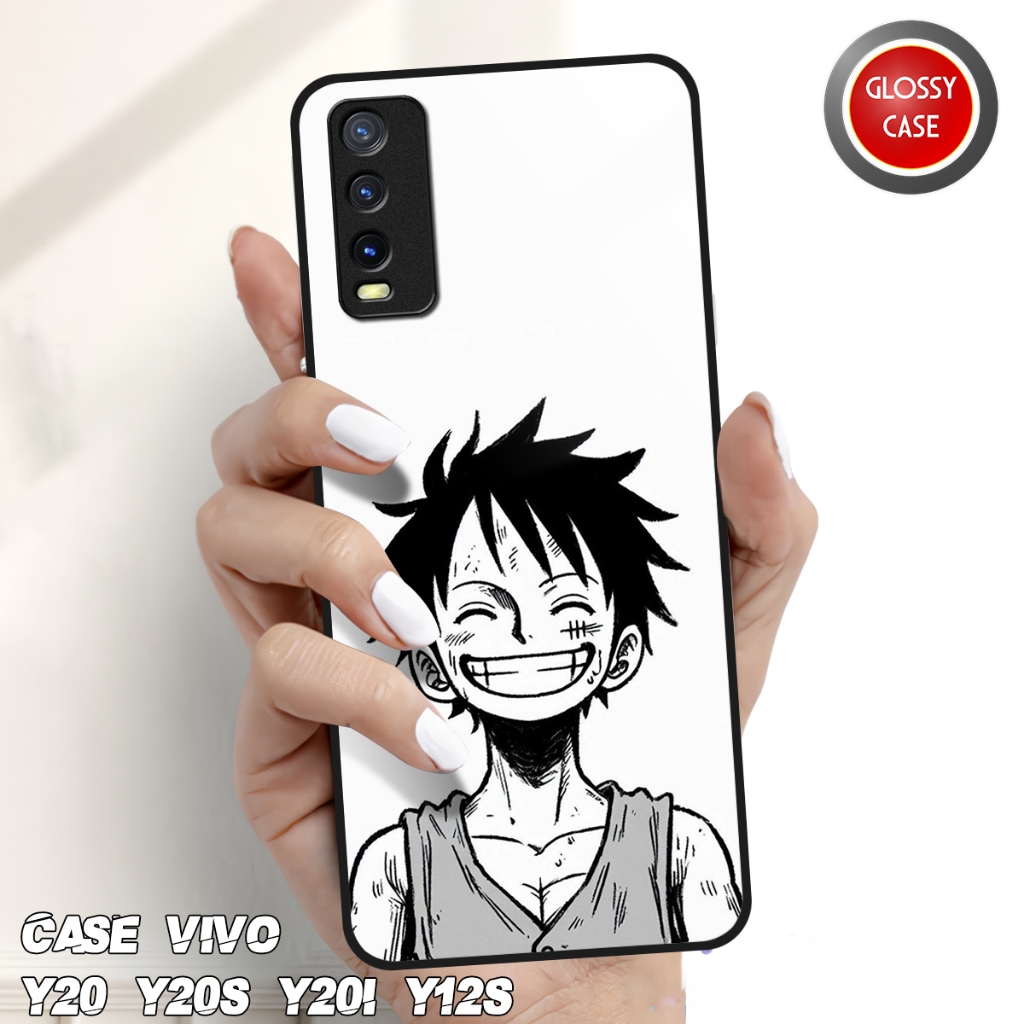 Glossy Case - Casing Hp Vivo Y20 / Y20s / Y20i / Y12s - Casing Hp Murah - Case Kilau Vivo - Kesing H