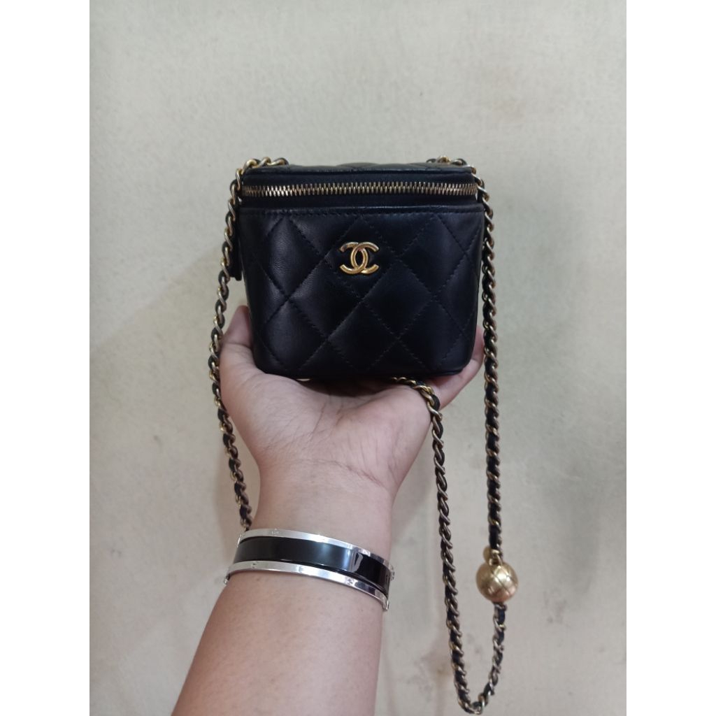 Chanel Mini Vanity Micro Case Preloved